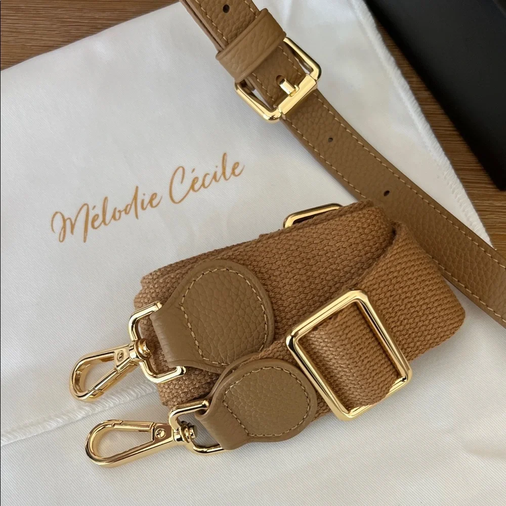 DUYP Togo Leather Florence Crossbody Bag Cappuccino - Picture 2 of 11